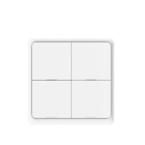 SMARTZILLA Tuya Zigbee 4 csatornás falra ragasztható kapcsoló (2042112)