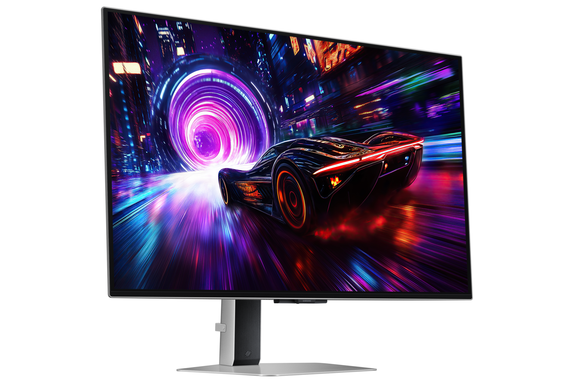 Samsung 32" Odyssey OLED G8 G81SF Monitor - 3840x2160, 4K, OLED, 240Hz, 0,03ms, FreeSync, Pivot, RGB, Gamer, Fehér