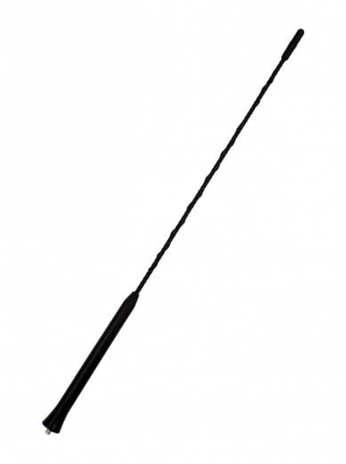Antenna szár 40 cm 5 mm fekete üvegszálas apa (56AT906)