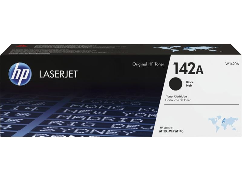 HP 142A LaserJet tonerkazetta fekete (W1420A)