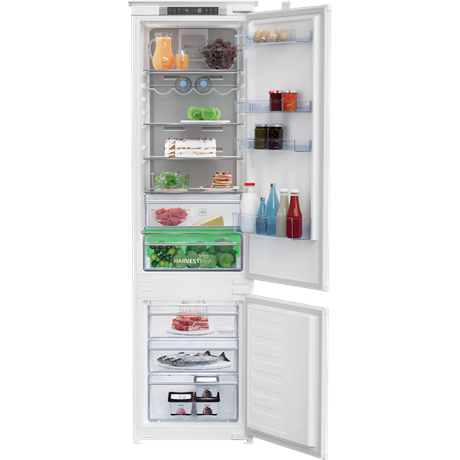 Beko BCNA306E4SN Beépíthető alulfagyasztós hűtőszekrény Beko BCNA306E4SN Beépíthető alulfagyasztós hűtőszekrény