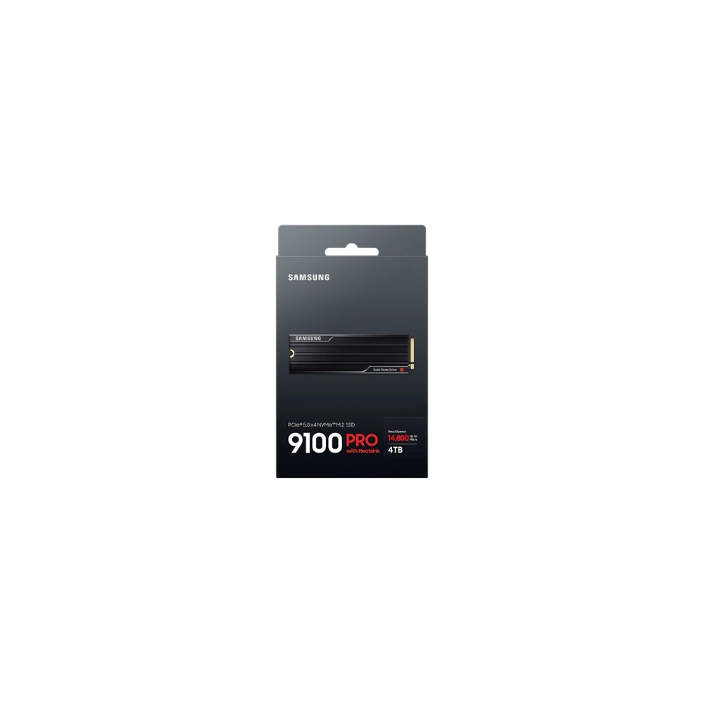 SAMSUNG 9100 PRO Heatsink NVMe M.2 4TB PCIe 5.0 SSD