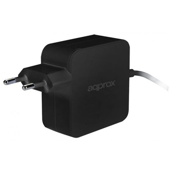 Approx Type-C csatlakozós hálózati töltő 45W fekete (APPA45C) Approx Type-C csatlakozós hálózati töltő 45W fekete (APPA45C)