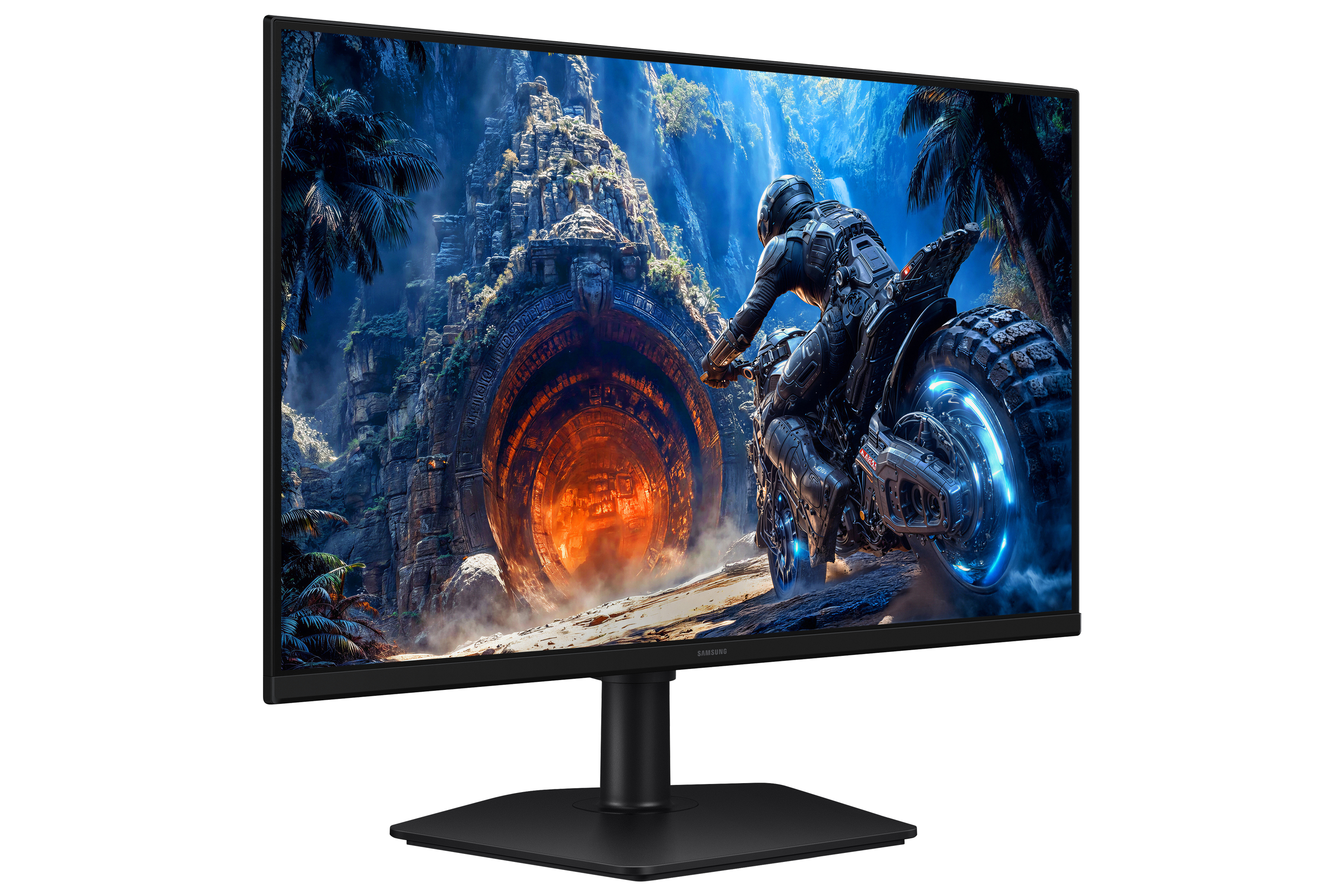 Samsung 27" Odyssey G4 G40H LS27HG402EUXEN Monitor - 1920x1080,  FHD, IPS, 300Hz, 1ms, Gamer, Fekete