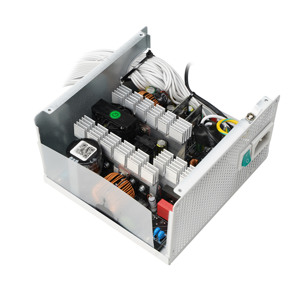 DeepCool 750W  PL750-D WH  80 Plus Bronze  ATX3.0  Aktív PFC  12cm Tápegység  Fehér 