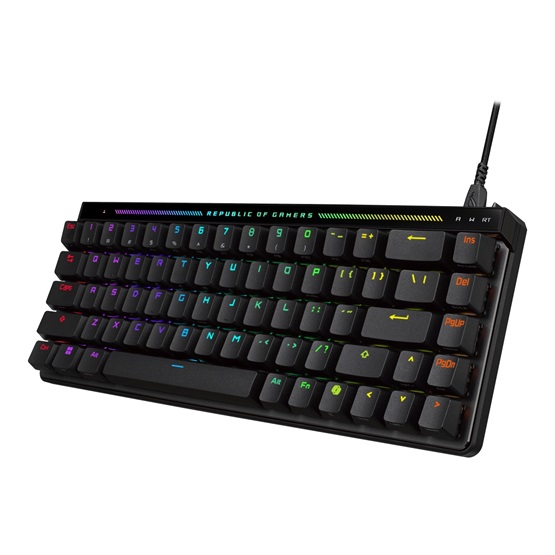   ASUS ROG Falchion Ace HFX  Fekete US /ROG HFX MAGNETIC/ Billentyűzet