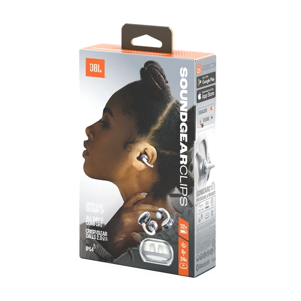 JBL Soundgear Clips True Wireless Bluetooth Open-Ear fülhallgató Fehér