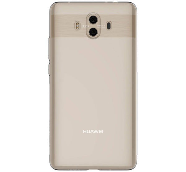 Szilikon telefonvédő (ultravékony) ÁTLÁTSZÓ [Huawei Mate 10]