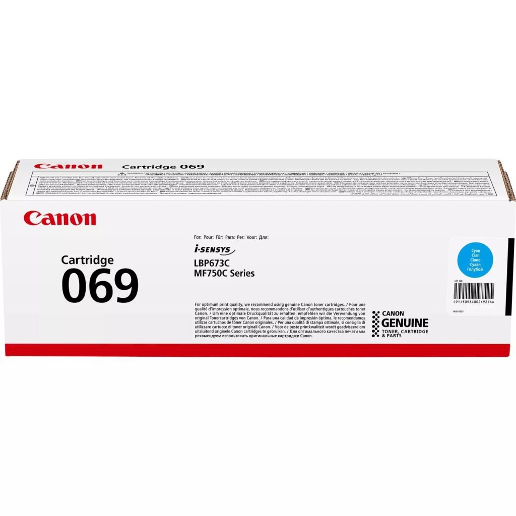Canon 069 toner ciánkék Eredeti