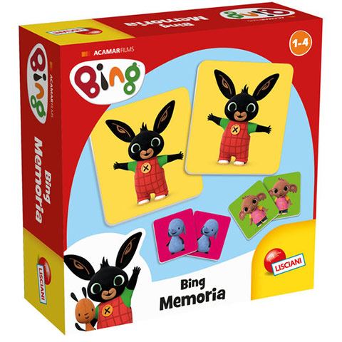 Lisciani Giochi Bing és barátai memóriajáték