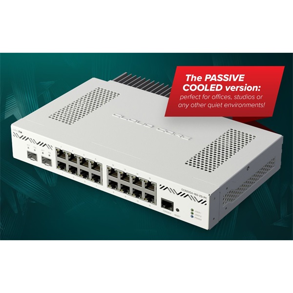 Mikrotik CCR2004-16G-2S+PC Cloud Core Router