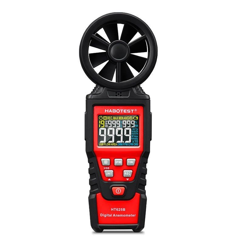 Habotest HT625B digitális szélsebesség mérő Habotest HT625B digitális szélsebesség mérő