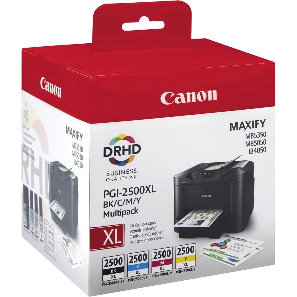 Canon PGI-2500XL BK/C/M/Y Multipack DRHD tintapatron (9254B004) Canon PGI-2500XL BK/C/M/Y Multipack DRHD tintapatron (9254B004)