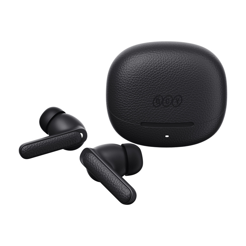 TWS QCY Buds HT15 ANC Fejhallgató Fekete 