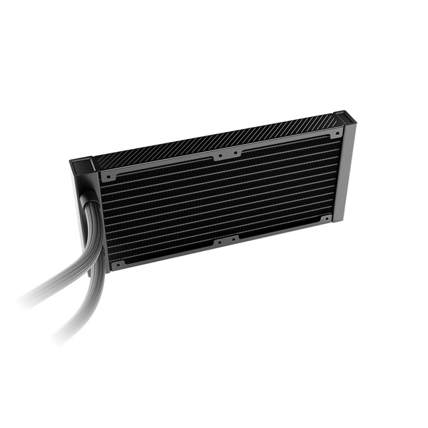 Be Quiet! CPU Water Cooler  LIGHT LOOP 240mm Black  2x120mm csatlakozó: 3pin cső hossza: 400mm  fekete 