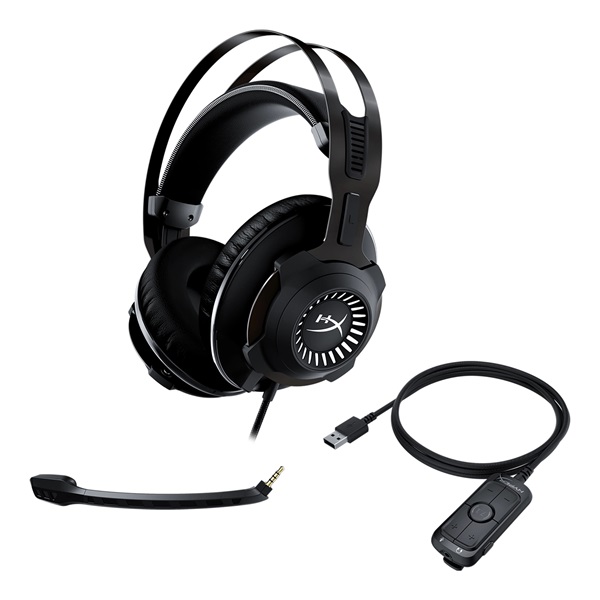 HyperX Cloud Revolver 7.1 Gaming Headset fekete (HHSR1-AH-GM/G / 4P5K5AA)
