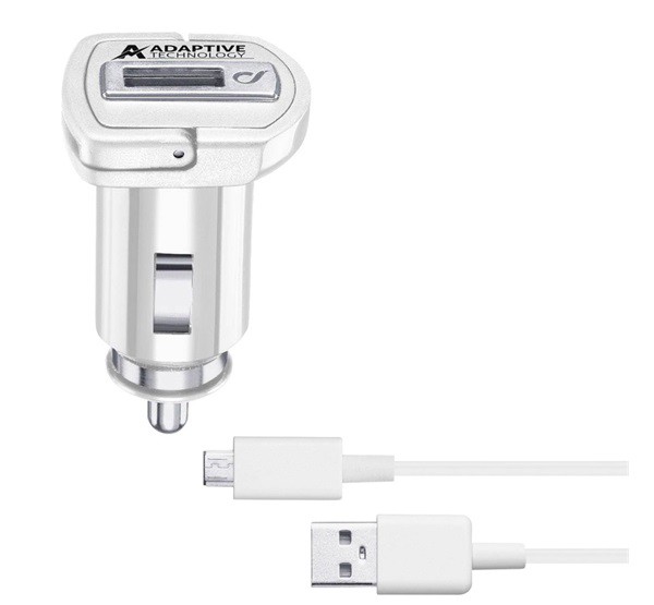 CELLULARLINE autós töltő USB aljzat (5V / 2400 mA, 15W, adaptív gyorstöltés támogatás + microUSB kábel) FEHÉR (CBRSMKIT15WMUSBW) CELLULARLINE autós töltő USB aljzat (5V / 2400 mA, 15W, adaptív gyorstöltés támogatás + microUSB kábel) FEHÉR (CBRSMKIT15WMUSBW)