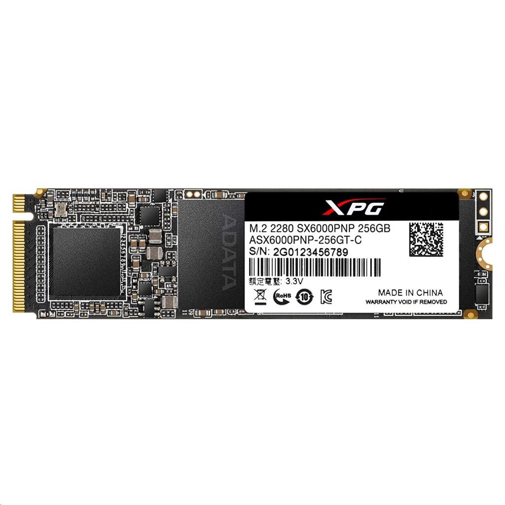 256GB ADATA SSD M.2 meghajtó XPG SX6000 Pro Series (ASX6000PNP-256GT-C)