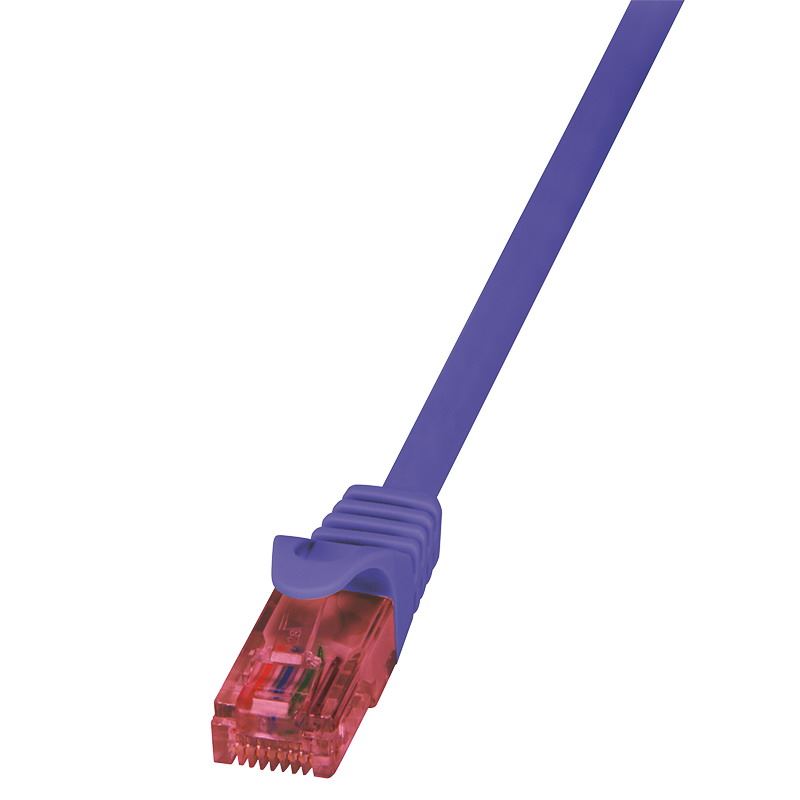 LogiLink S-ATA Kábel, 2x apa, piros, 0,3m