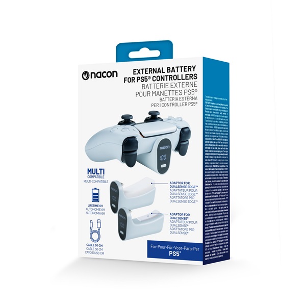 Nacon External Battery for PlayStation5 DualSense Edge Wireless Controllers