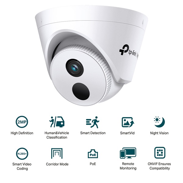 TP-LINK VIGI C420I(4mm) 2MP Turret Network Camera