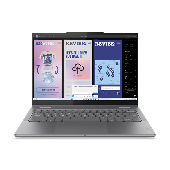 Lenovo Yoga 7 2-in-1 14ILL10 - FreeDOS - Luna Grey - Touch - OLED