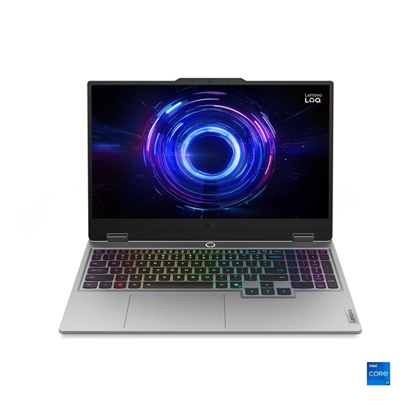 Lenovo LOQ 15IRX10 15,6"FHD i7-13650HX 24GB 1TB RTX 5060 8GB Notebook   Szürke