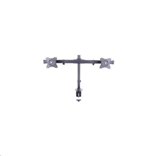 Multibrackets asztali rögzítő Deskmount Basic Dual, dönthető, forgatható 15-27" 8kg/monitor fekete (7350073733309) Multibrackets asztali rögzítő Deskmount Basic Dual, dönthető, forgatható 15-27" 8kg/monitor fekete (7350073733309)