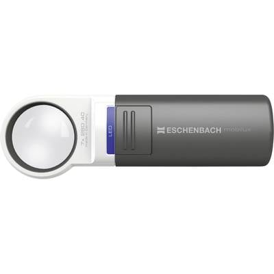Kézi nagyító LED világítással, 10x-es nagyítású (O) 35 mm Eschenbach 151110 Kézi nagyító LED világítással, 10x-es nagyítású (O) 35 mm Eschenbach 151110