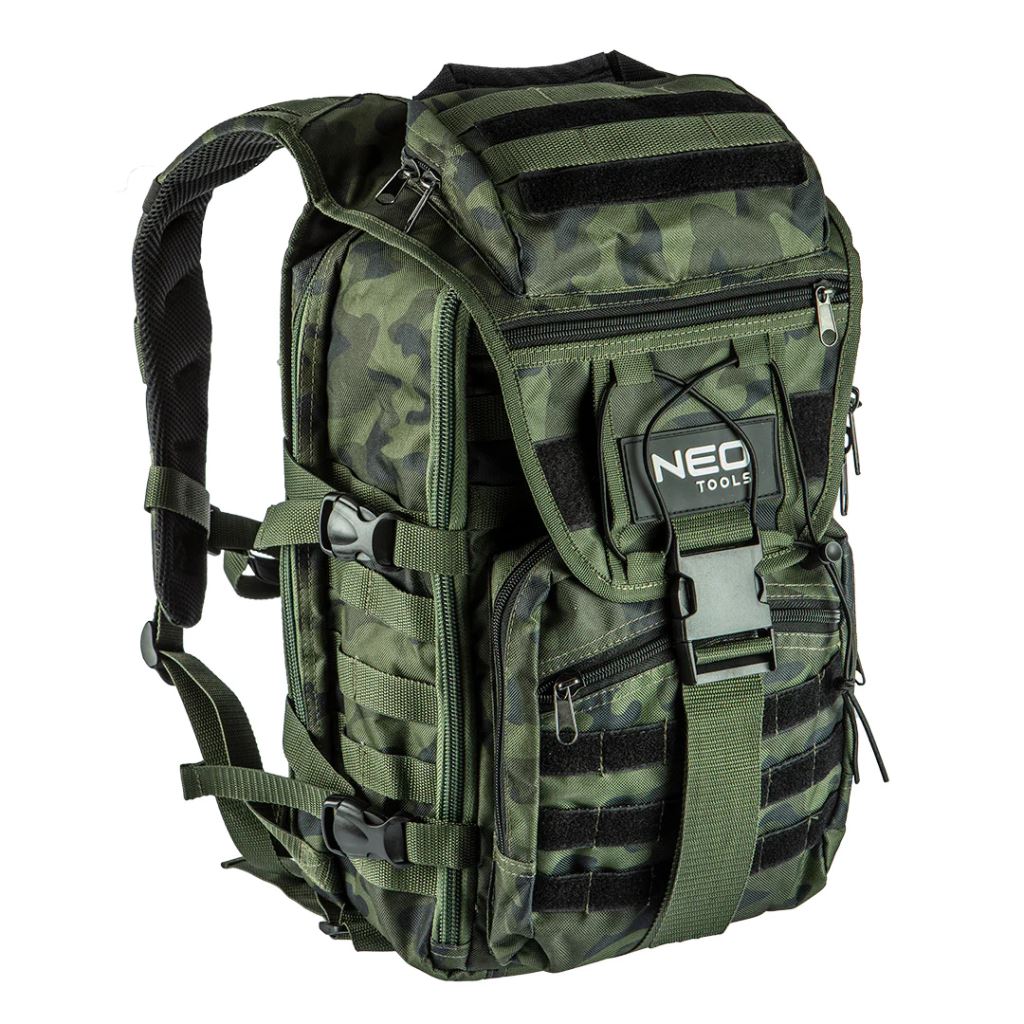 NEO Tools 84-321 taktikai túra hátizsák 30 liter terepszínű  