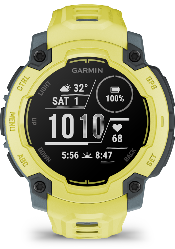 Garmin Instinct E 45mm okosóra Electric lime