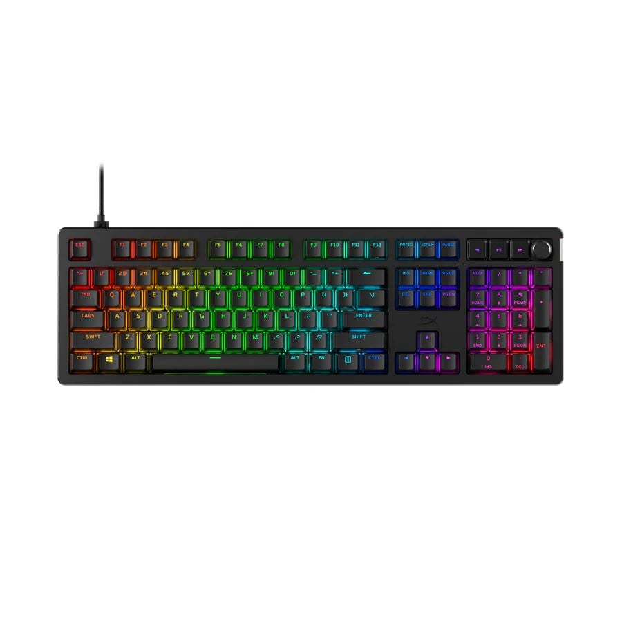HyperX Alloy Rise Gaming Linear Red switches US billentyűzet fekete HyperX Alloy Rise Gaming Linear Red switches US billentyűzet fekete