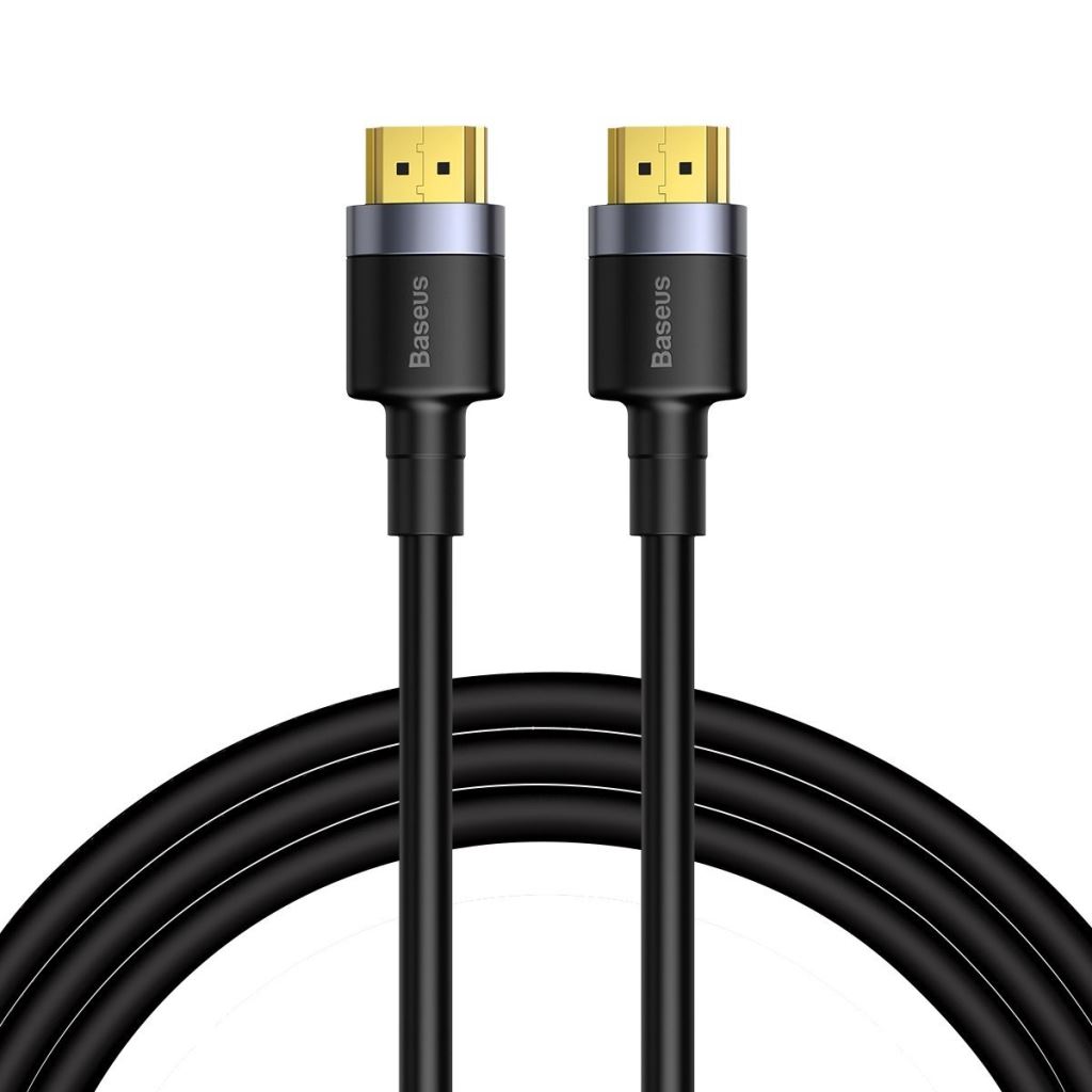 Baseus Cafule HDMI 2.0 kábel, 4K, 3D, 3m, fekete-szürke (CADKLF-G01) Baseus Cafule HDMI 2.0 kábel, 4K, 3D, 3m, fekete-szürke (CADKLF-G01)