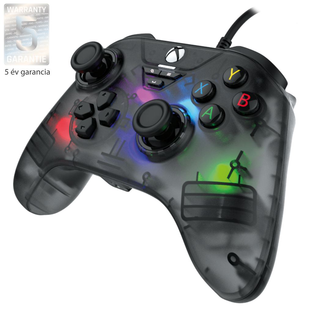 Snake Byte GamePad RGB X vezetékes Xbox Series X/S kontroller szürke (SB922312)