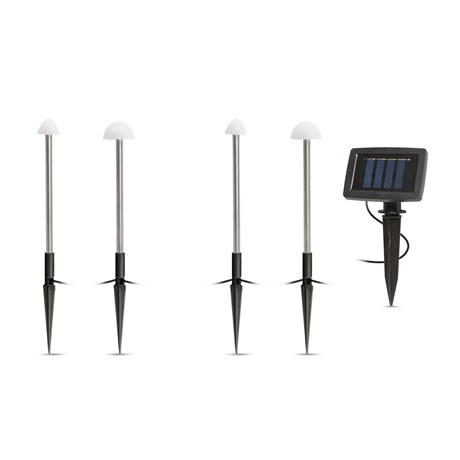 LED-es szolár lámpa 12 mini gomba LED-es szolár lámpa 12 mini gomba