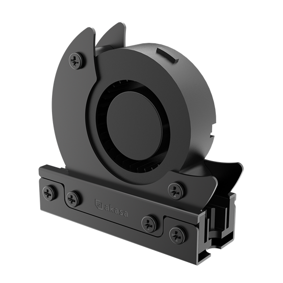 Akasa A-M2HS03-BK Gecko M.2 NVMe PCIe & SATA hűtő