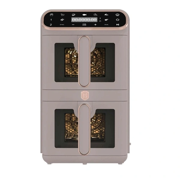 Berlinger Haus BH/9804 2x5,5 L forrólevegős sütő Matt taupe