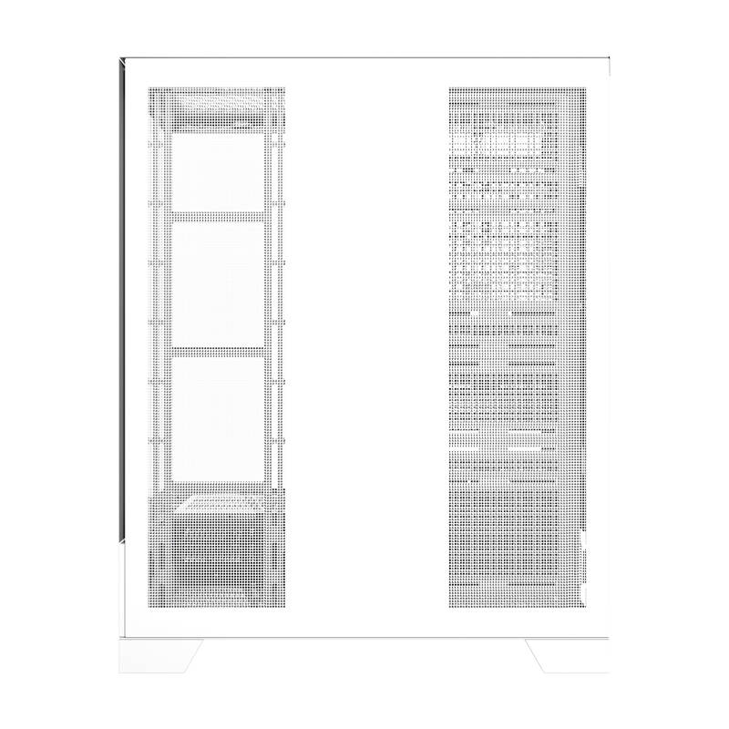 Darkflash DY451L PRO számítógépház + 1 ventilátor Fehér 