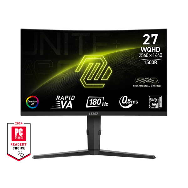 MSI MAG 275CQRF QD E2 Ívelt 27" WQHD 180Hz GAMING Monitor MSI MAG 275CQRF QD E2 Ívelt 27" WQHD 180Hz GAMING Monitor