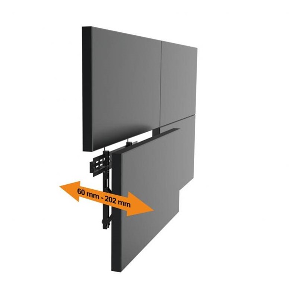 SBOX LVW02-46F  dönthető  37"-70"  600x400 videófal mátrix konzol