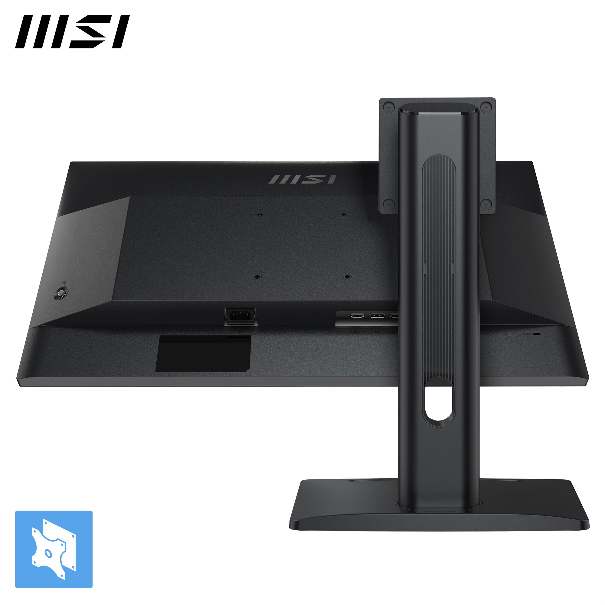 MSI 27" Business PRO MP275QPG Monitor - 2560x1440, QHD, LED, IPS, 100Hz, 1ms, Hangszóró, Fekete