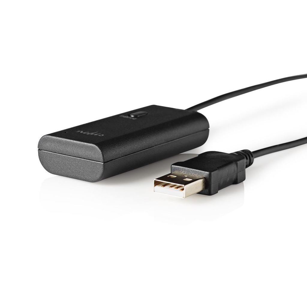 Nedis Bluetooth audio adóegység fekete (BTTR050BK)