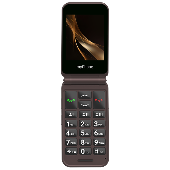 MyPhone Harmony LTE Praline Collection 128MB Telefon Barna
