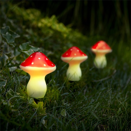 Garden of Eden 11756 gombás napelemes lámpa szett 