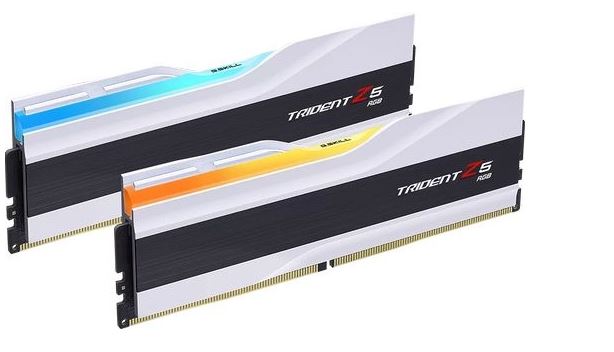 G.SKILL 64GB DDR5 6000MHz Kit(2x32GB) Trident Z5 RGB RAM Fehér G.SKILL 64GB DDR5 6000MHz Kit(2x32GB) Trident Z5 RGB RAM Fehér