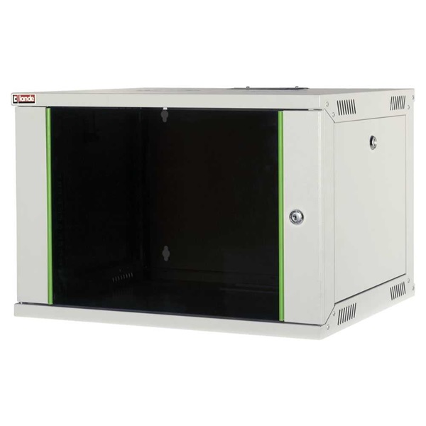 Lande EURObox 12U 19" fali rack szekrény szürke (LN-EUBOX12U5460-LG-1) Lande EURObox 12U 19" fali rack szekrény szürke (LN-EUBOX12U5460-LG-1)