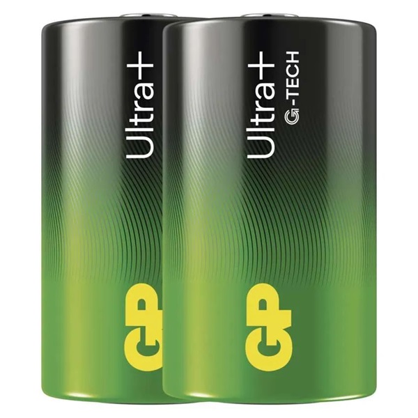 GP Ultra Plus alkáli elem LR20 (D) 2db GP Ultra Plus alkáli elem LR20 (D) 2db