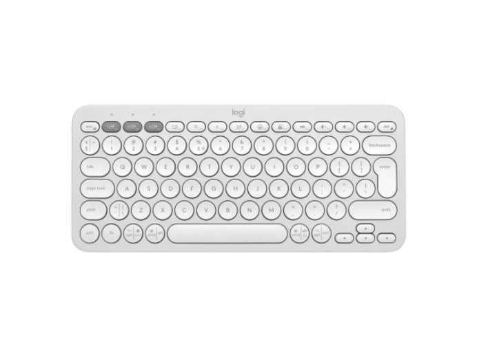 Logitech Pebble Keys 2 K380s német Bluetooth billentyűzet fehér tónusú (920-011796) Logitech Pebble Keys 2 K380s német Bluetooth billentyűzet fehér tónusú (920-011796)