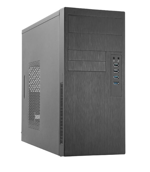 Chieftec Elox számítógépház, fekete - HO-11B-OP