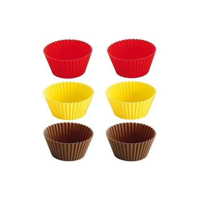 Tescoma DELÍCIA szilikon muffinforma 5cm átmérőjű, 6db (630644.00)